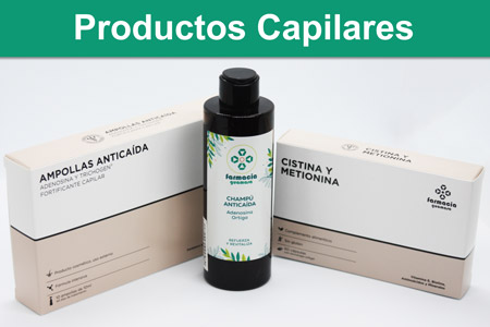 Productos Capilares marca Farmacia Guamasa